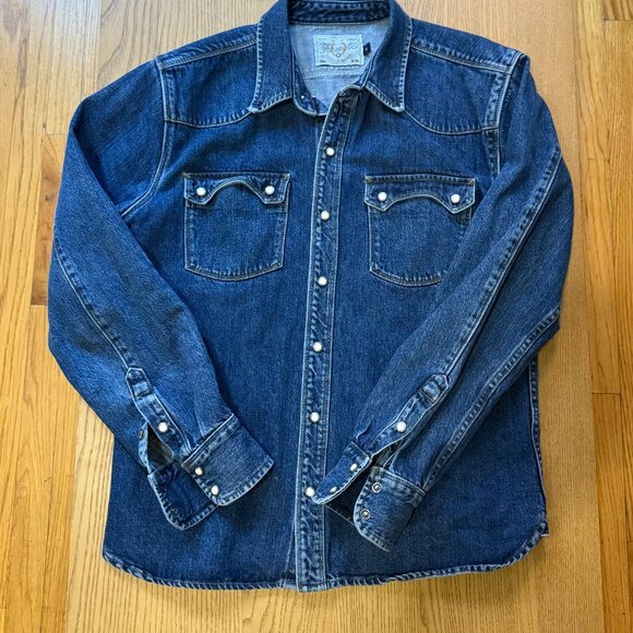 Freenote Cloth Modern Western Denim Shirt - Picture 3 of 6
